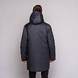 Чоловіча зимова куртка Brioni, сірого кольору., фото 3