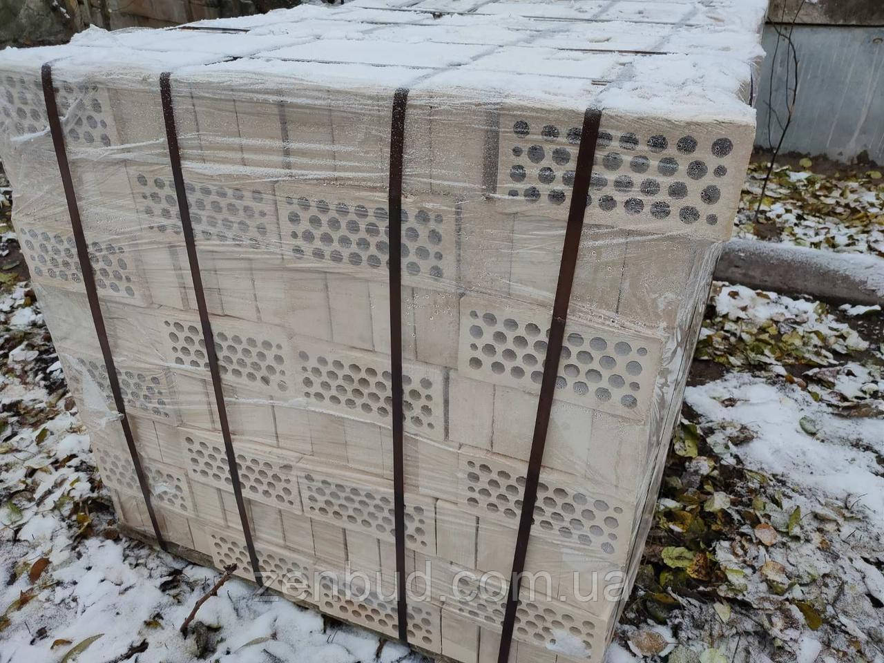 Цегла М-150 керамічна біла  покращена рядова (кремова), фото 1