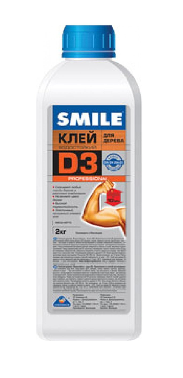 SMILE D3 1кг — клей для дерева