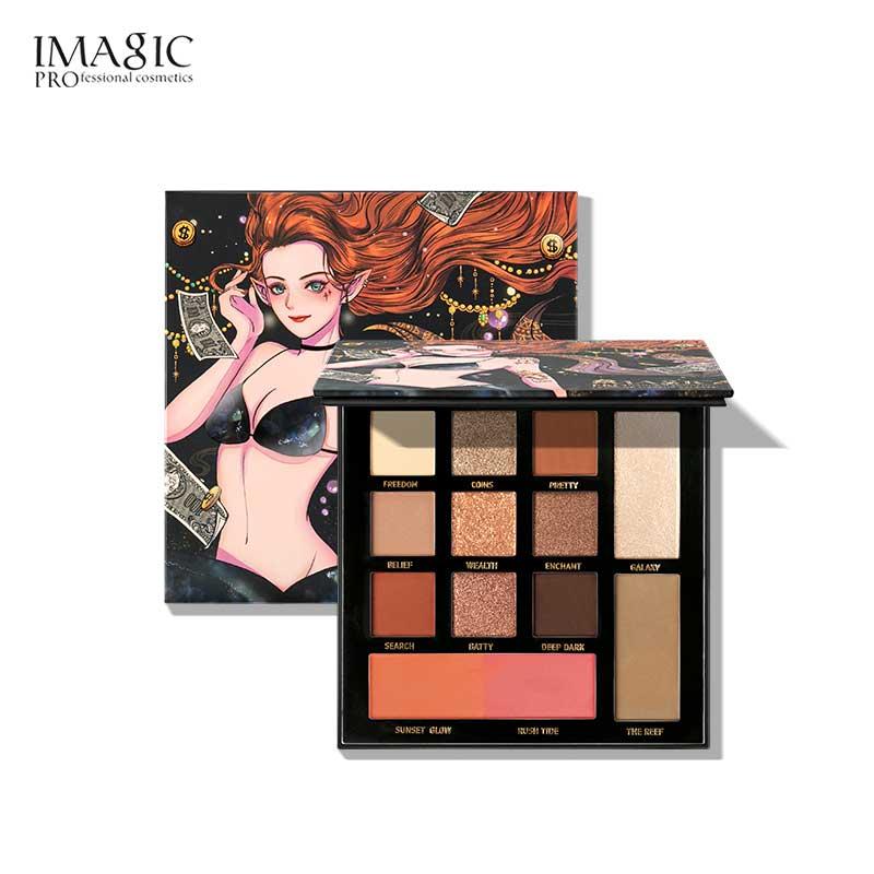 Палетка тіней для повік - Imagic PROfessional cosmetics Lorelei EY-334 (Оригінал)