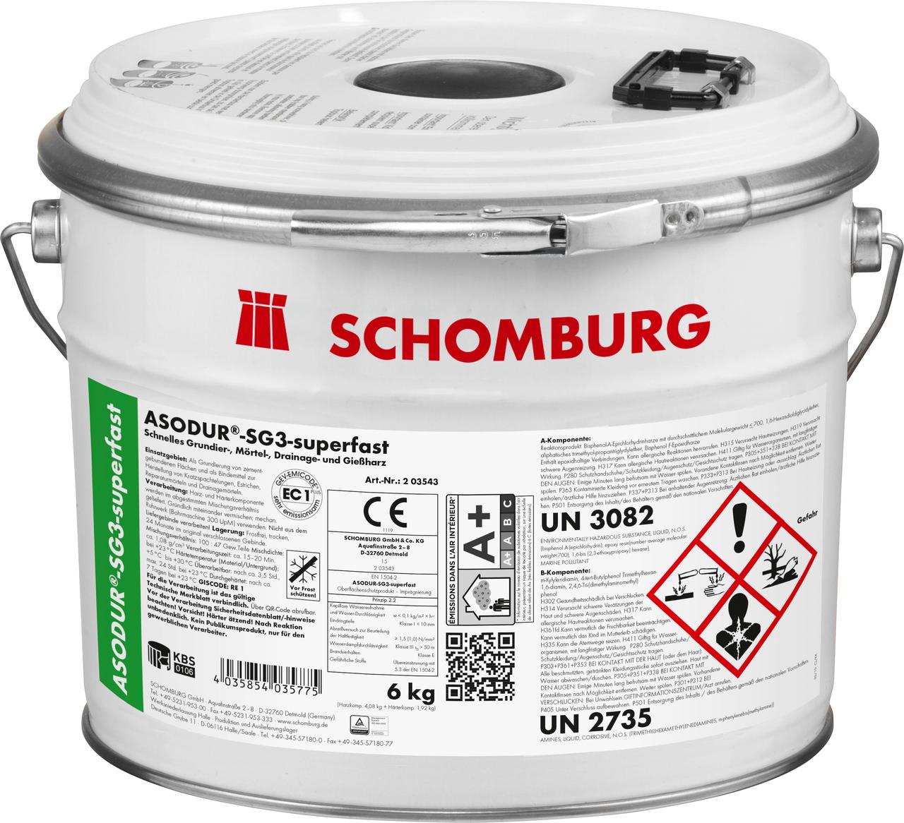 Епоксидна грунтовка ASODUR-SG3 / INDUFLOOR-IB1250