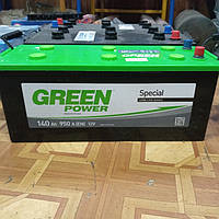 Аккумулятор 6СТ-140А3 (3) 950А 12V (GREEN POVER)