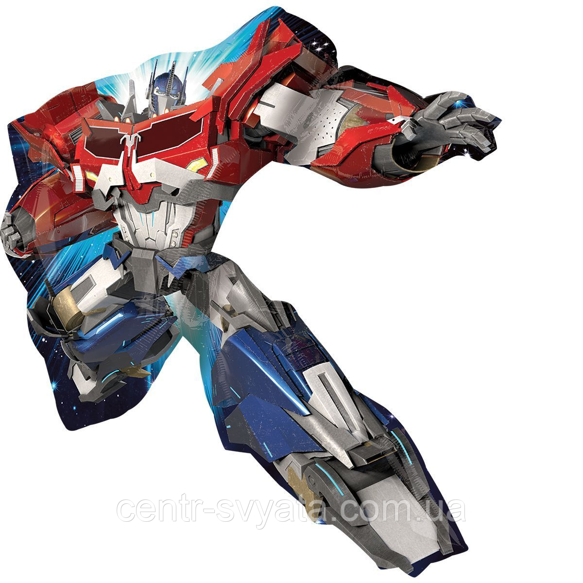 Фольгована кулька Anagram (81х88 см) "Transformers | Трансформеры" Оптимус Прайм