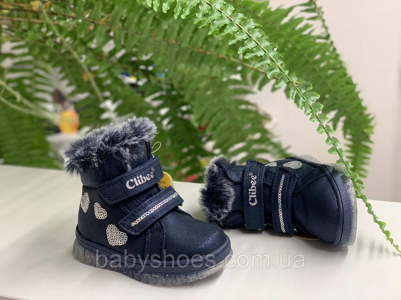 Черевики зимові Clibee Польща, р.26 (17,5 см), ЗД-250, фото 1