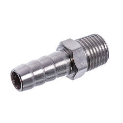Перехідник із зовнішньою різзю 1/4 на шланг 12 мм AIRKRAFT SMH04-08 (швидкоз'єм, адаптер, для шлангів)