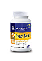 Ферменты Enzymedica Digest Basic, формула основных ферментов, 90 капсул