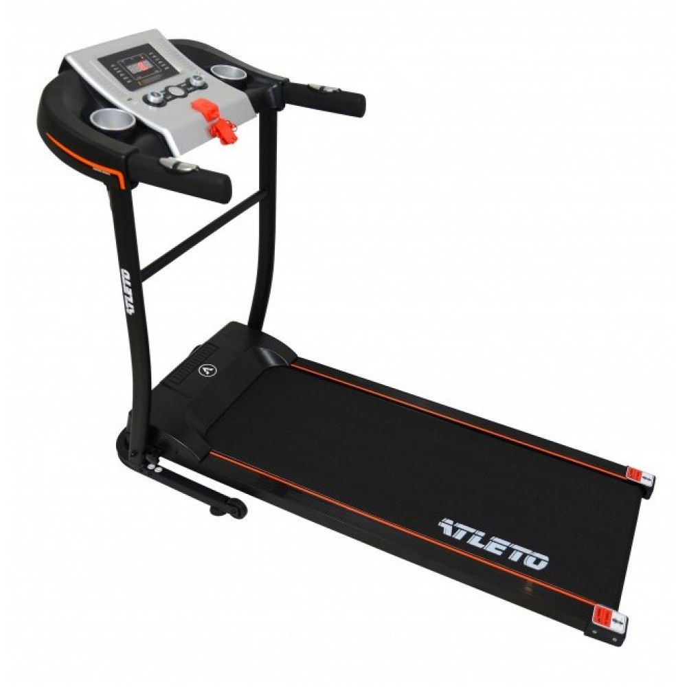 Беговая дорожка электрическая Atleto A9 складная для дома и зала (бігова доріжка спортивная USB до 95 кг)