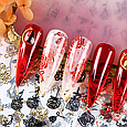 Слайдер для дизайну нігтів СВ-197 червона, фото 3