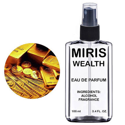 Духи MIRIS Wealth (Аромат Багатства) Унісекс 100 ml, фото 2
