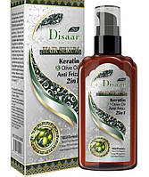 Disaar Hair Care сыворотка для волос Keratin & Olive Oil Anti Frizz 2в1 вьющиеся волосы 120 мл