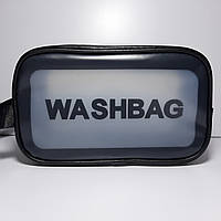 Косметичка женская washbag черная размер S