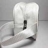 Косметичка жіноча washbag біла розмір S, фото 4