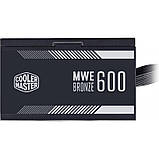 Блок живлення CoolerMaster MWE 600 Bronze V2 600 W (MPE-6001-ACAAB-EU), фото 6
