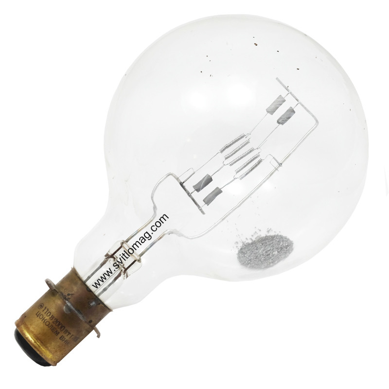 Лампа розжарювання прожекторна ПЖ 110-2000w P40s/спец