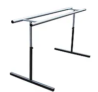 Станок балетный хореографический. Двухрядный. Металлический.