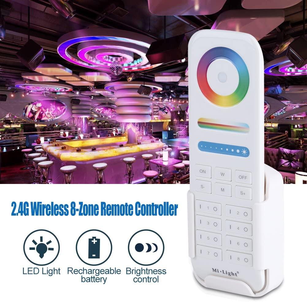 2.4G пульт д/у Mi-light FUT089 для контролерів RGB + CCCT Miboxer Mi-light. 8-зонний