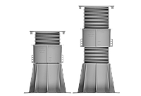 Регулируемая опора (364-507 мм) К-А4 + 2шт. K-CL (K-A7)