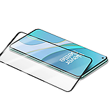 Захисне Full Glue скло Mocolo OnePlus 8T (Black) - 5D Повна поклейка, фото 4