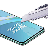 Захисне Full Glue скло Mocolo OnePlus 8T (Black) - 5D Повна поклейка, фото 5