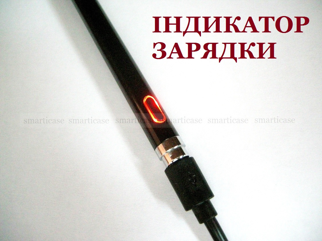 Черный стилус ручка Smart Pen для рисования и работы на планшете ( смартфоне) - фото 7 - id-p1312987631