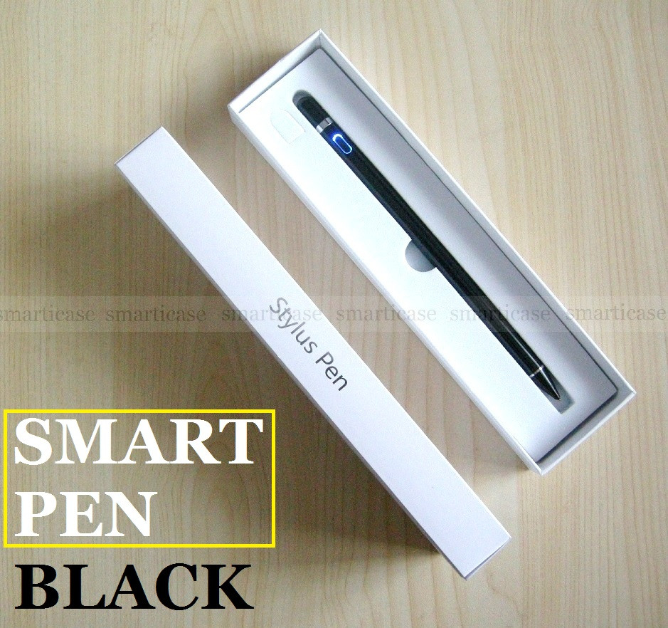 Черный стилус ручка Smart Pen для рисования и работы на планшете ( смартфоне) - фото 1 - id-p1312987631
