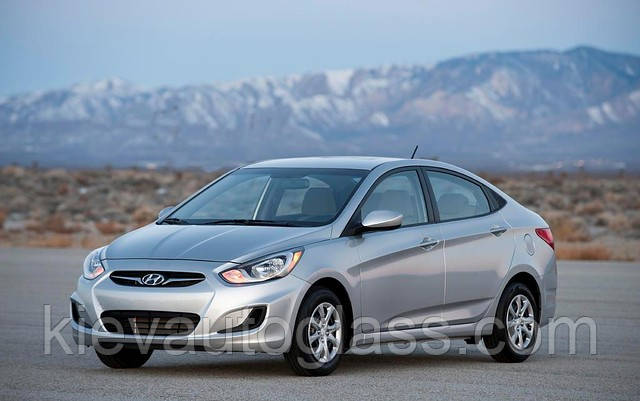 Лобове скло на HYUNDAI ACCENT 2011-19 р.в., фото 1