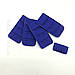 Застібка яскраво синя с фіолетовим відтінком на 2 кр. (3 ряди 30 мм), фото 3