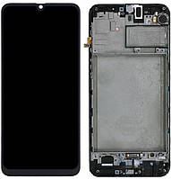 Дисплей для Samsung Galaxy M31 (2020) M315, модуль (экран и сенсор), с рамкой, оригинал GH82-22405A