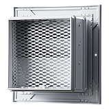 Решітка РН 1575 х 535 вентиляційна Вентс алюмінева, фото 2