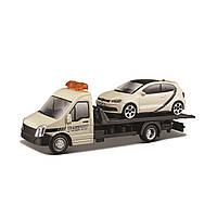 Игровой набор Bburago Автоперевозчик с Автомоделью Vw Polo Gti Mark 5   18-31403
