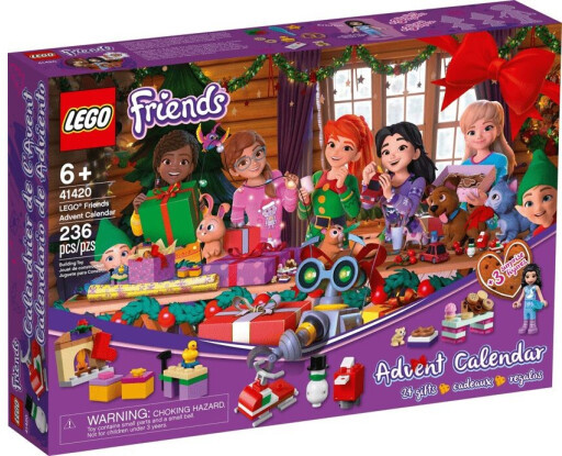 Новорічний календар LEGO Friends 41420 Лего Френдс Різдвяний календар