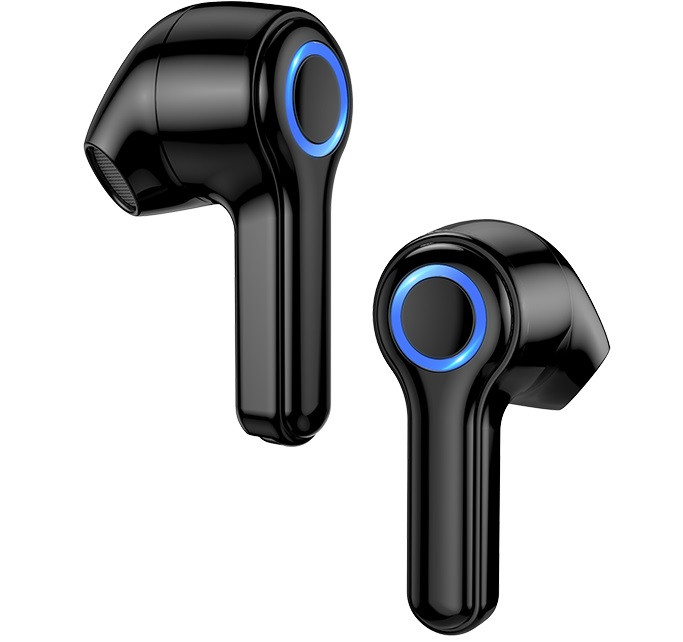 Навушники безпровідні Bluetooth Celebrat TWS W5 в кейсі, білі, фото 1