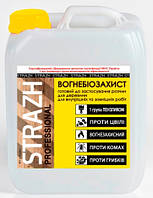 Антипірен-антисептик для дерева STRAZH PROFESSIONAL (безбарвний) 10 л