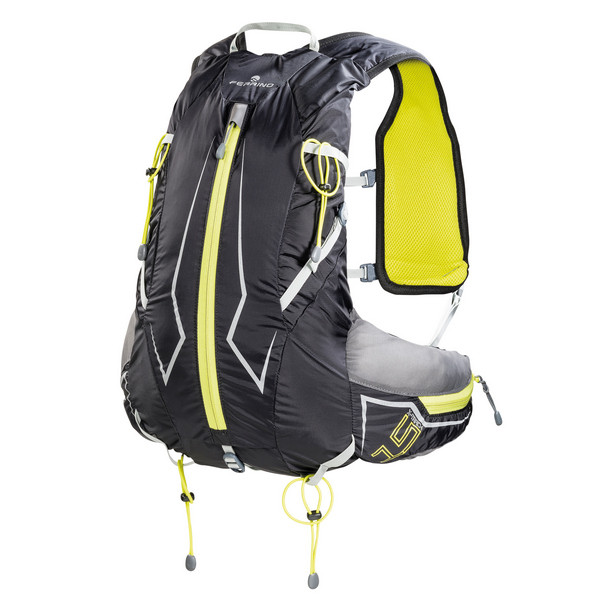 Рюкзак спортивний Ferrino X-Track 15 Black/Yellow (75212ECC)