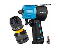 Гайковерт пневматический HAZET 9012 MT 1/2", 1400Nm + адаптер DeWalt