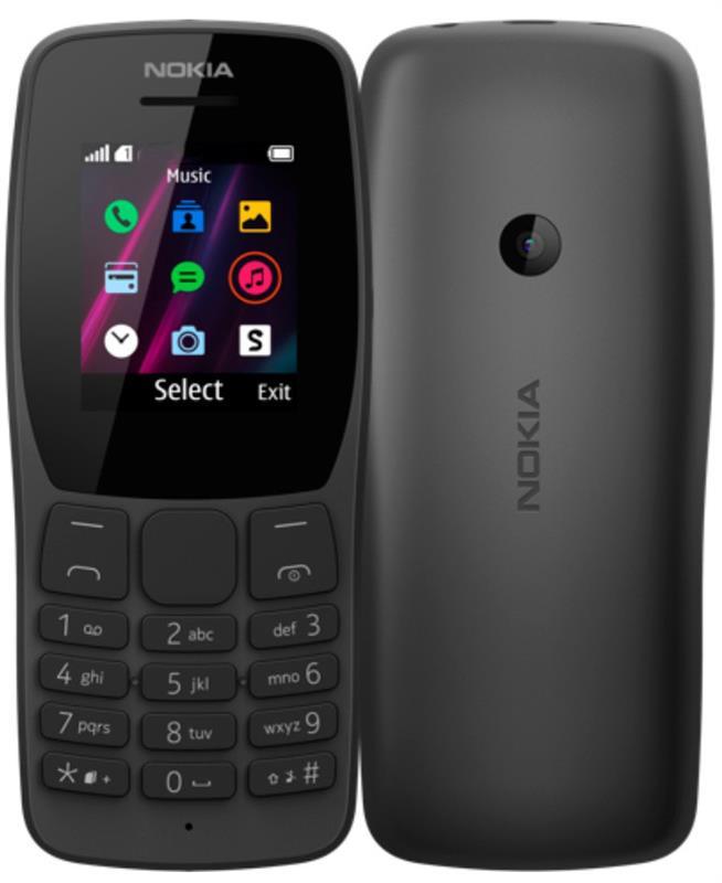 Nokia 110 2019 Dual Sim Black