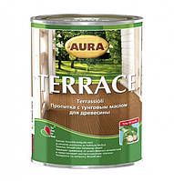 Олія для терас Aura Terrace (коричневий колір), 0.9 л