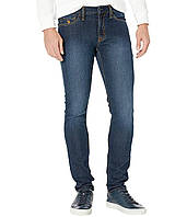 Джинсы U.S. POLO Stretch Skinny Five-Pocket Denim in Blue Medium Enzyme Blue Medium Enzyme, оригінал. Доставка від 14 днів