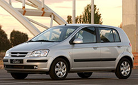 Лобовое стекло на HYUNDAI GETZ