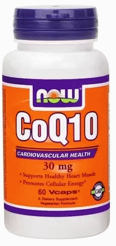 Коензим Коq10 Now Foods CoQ10 30mg caps 60