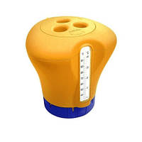 Kokido Дозатор Kokido K619BU (табл. 75 мм) жовтогарячий із термометром