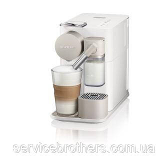 Кавомашина капсульна Nespresso Lattissima One Silky White EN 510.W