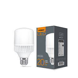 LED лампа VIDEX A65 20W E27 5000K 220V