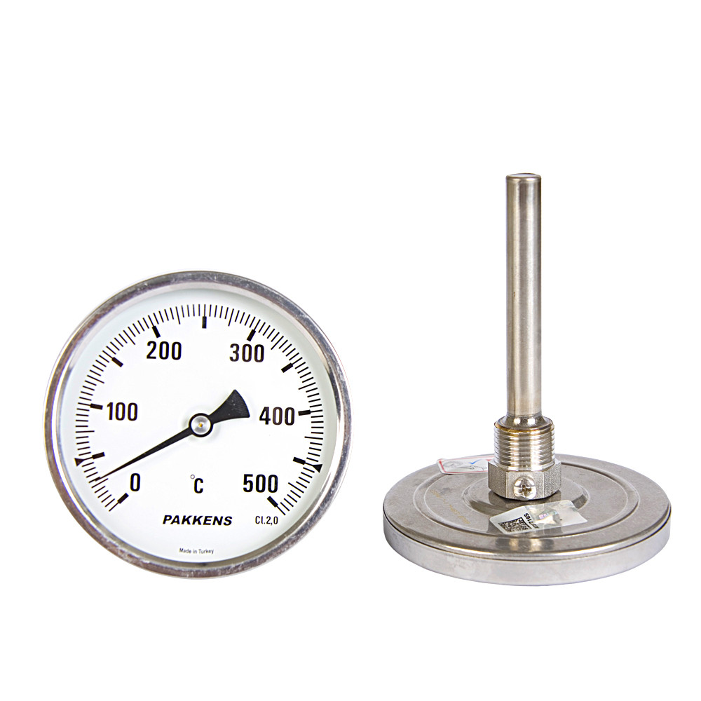 Термометр Pakkens, патронного типу, 10 см, діаметр 63 мм, 500 °C