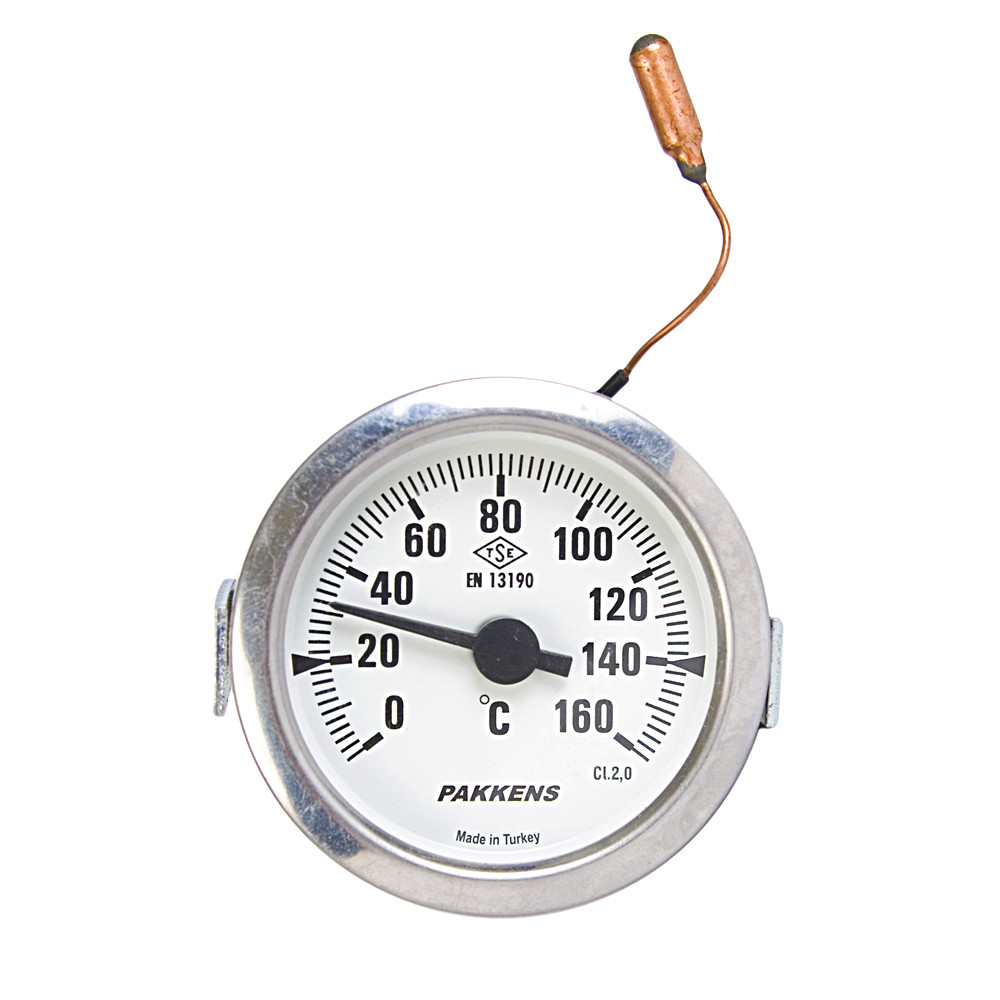 Термометр Pakkens, капілярний, діаметр 60 мм, 1 метр, 160 °C