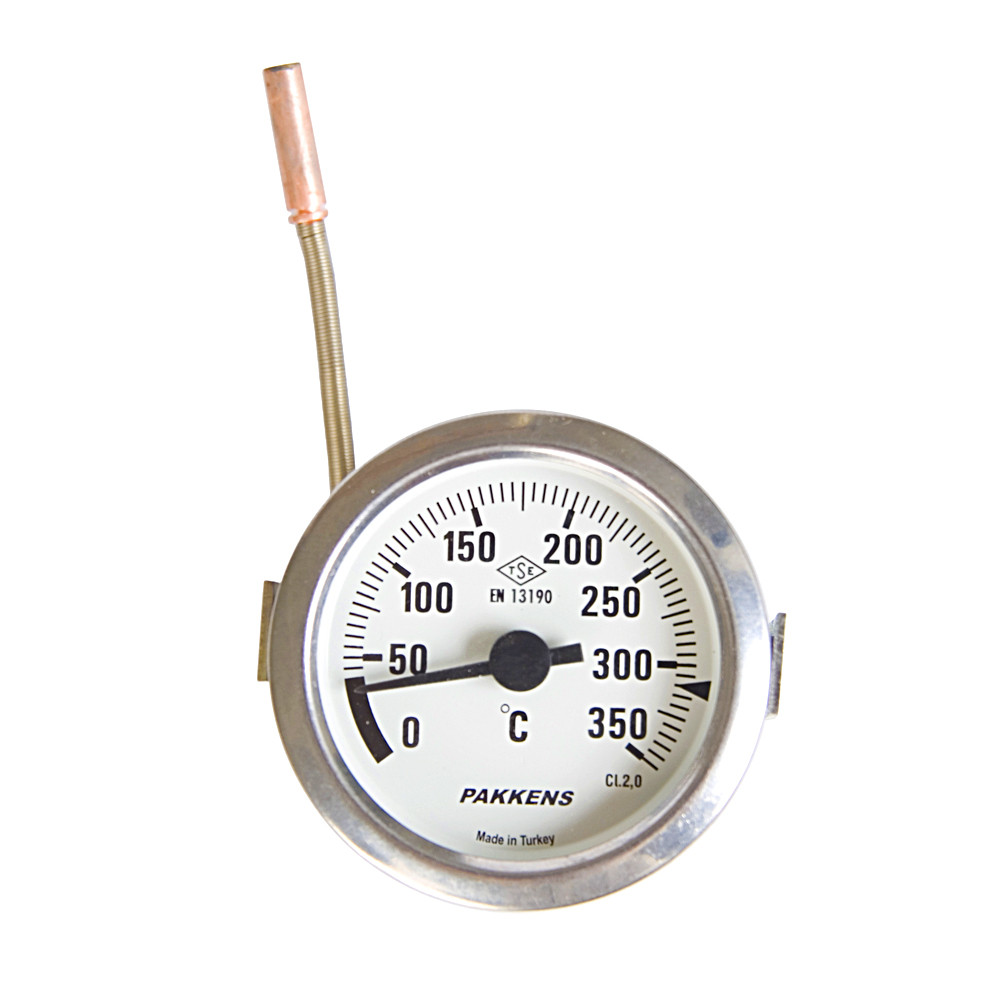 Термометр Pakkens, капілярний, діаметр 60 мм, 2 метри, 350 °C