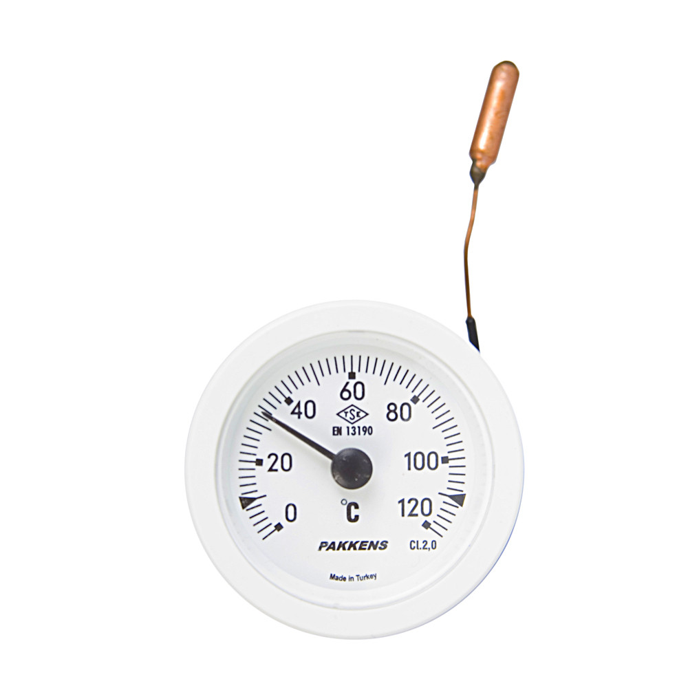 Термометр Pakkens, капілярний, 1 метр, діаметр 52 мм, 120 °C