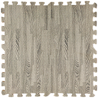 Підлога пазл — модульне підлогове покриття сіре дерево