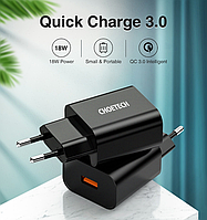 Зарядное устройство для смартфона CHOETECH Быстрая зарядка QC-3,0 18 Вт USB Оригинал качество