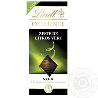 Шоколад Lindt Excellence Zeste De Citron Vert 100 гр.